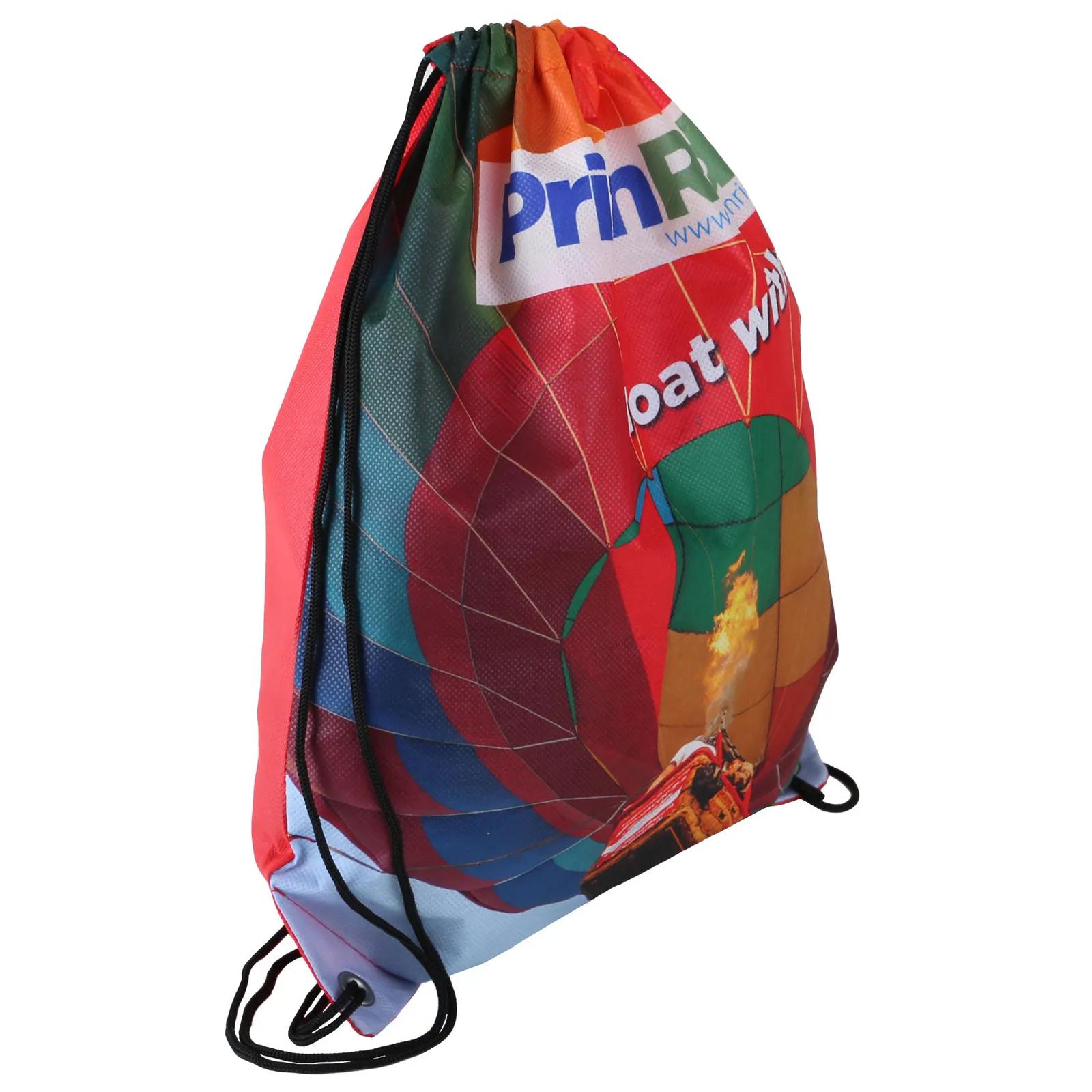 Custom Drawstring Backpack Non-Woven Sublimated - 14 x 17 in - product view 4