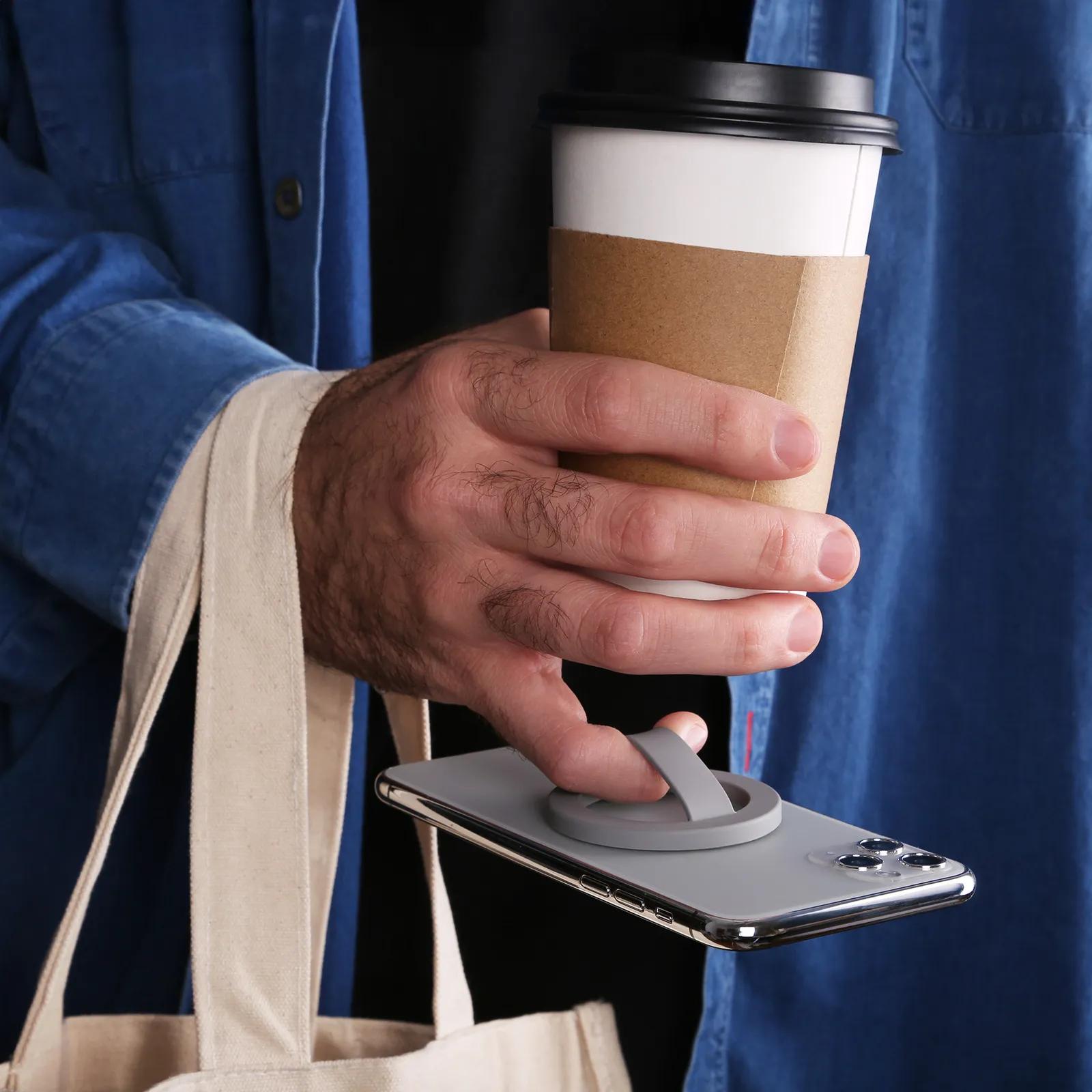 Phone Grip Magnetic Silicone Loop - 2.25 in DIA - product view 2