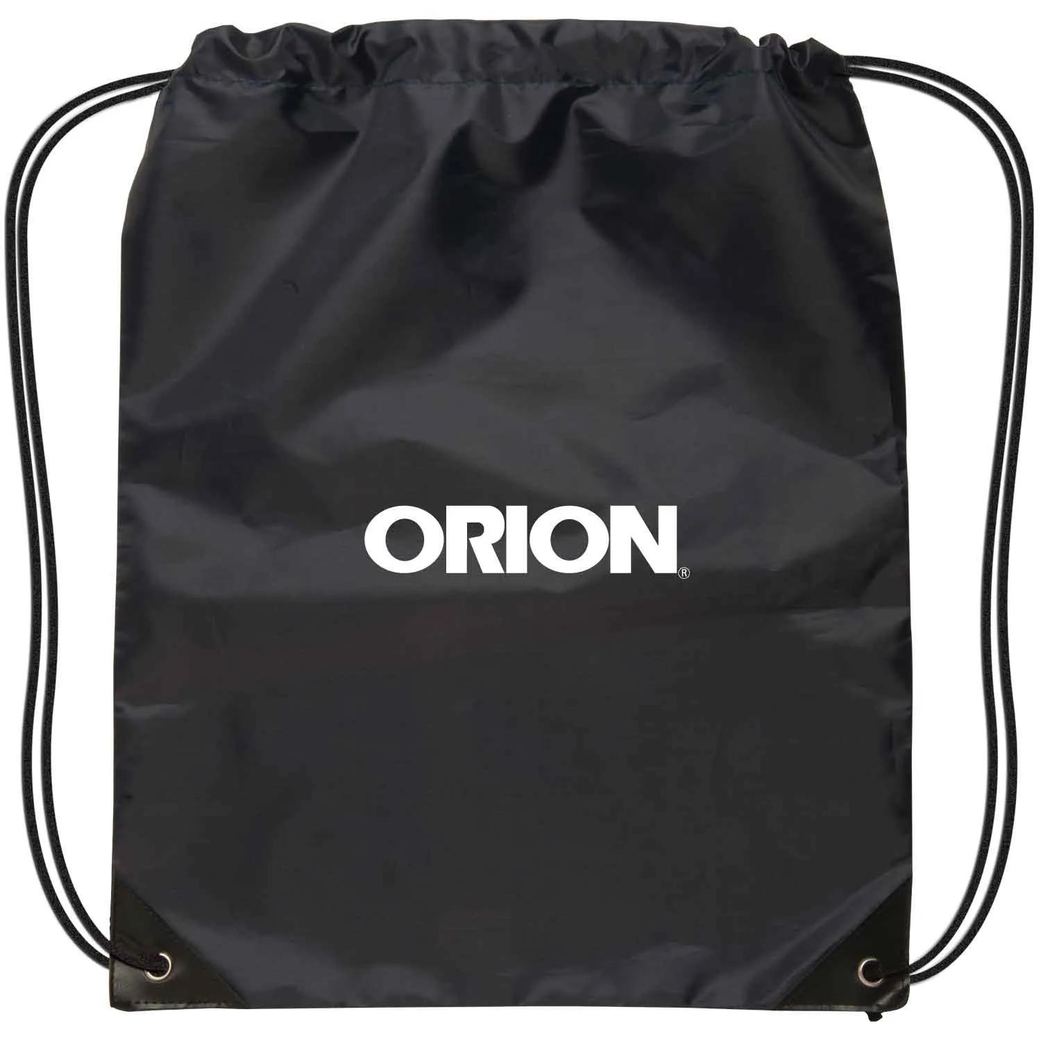 Custom Drawstring Backpack Polyester Reinforced - 14 x 17 in - product view 7