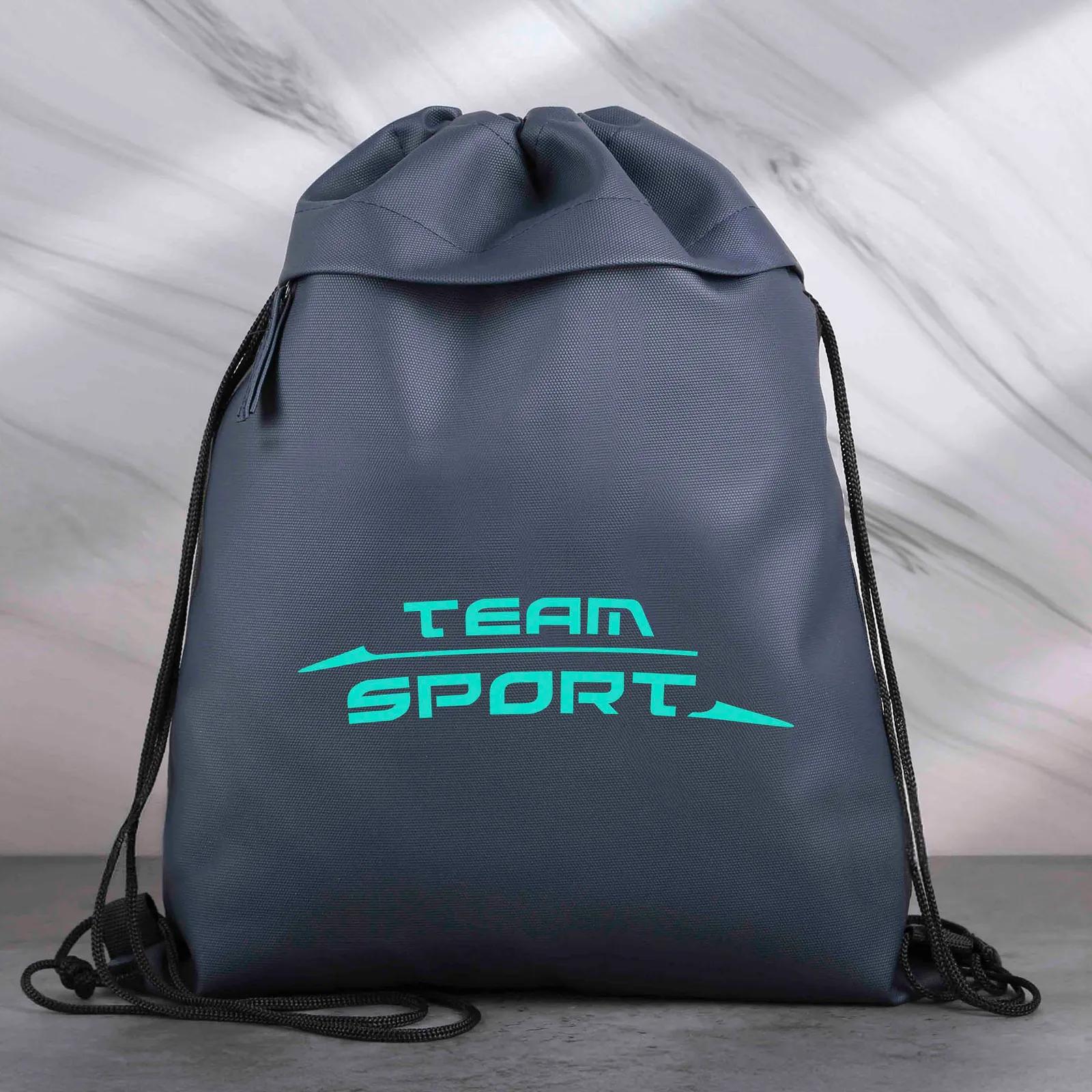 Custom Drawstring Backpack 600D RPET Coated - 13 x 16.25 in