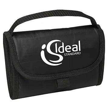 Lunch Bag Foldable Insulated Nylon Hook Loop - 10 x 7 in - product view 10