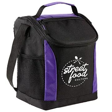 Lunch Bag Insulated Ripstop Double Zipper - 9 x 11 in - product view 3