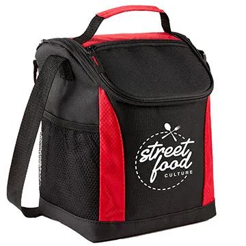 Lunch Bag Insulated Ripstop Double Zipper - 9 x 11 in - product view 4