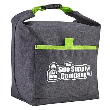 Lunch Bag Roll-Top Heathered Polyester Buckle - 13 x 13 in - product view 5