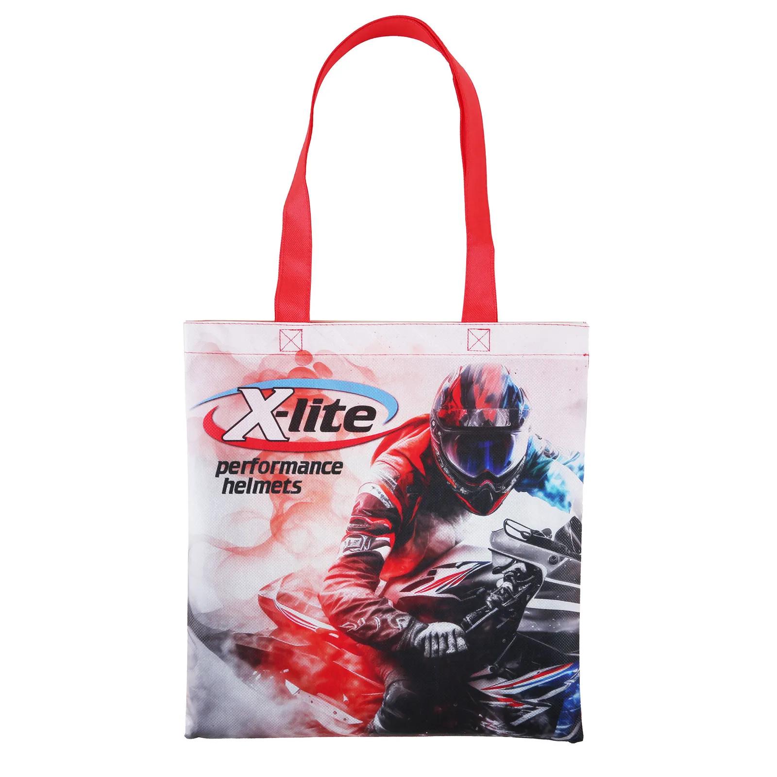 Custom Tote Bag Sublimated 2-Sided - 13 1/4 x 14 in - product view 7