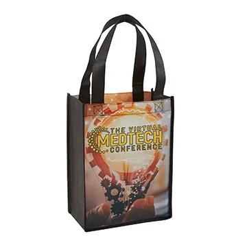 Custom Tote Bag Mini Sublimated 2-Sided - 9 x 12 x 4.5 in - product view 4