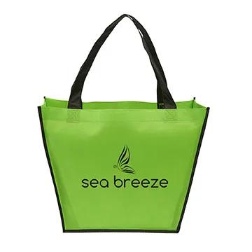 Custom Tote Bag Festival Trapezoid Style - 15 x 12 x 5 in - product view 5