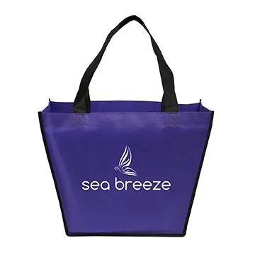 Custom Tote Bag Festival Trapezoid Style - 15 x 12 x 5 in - product view 11