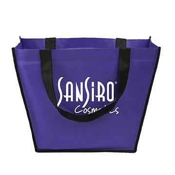 Custom Tote Bag Festival Trapezoid Style - 15 x 12 x 5 in - product view 15