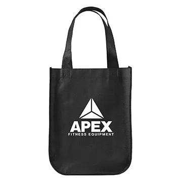 Custom Tote Bag Curve Bottom Non-Woven - 9 x 12 x 4.5 in - product view 18