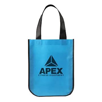 Custom Tote Bag Curve Bottom Non-Woven - 9 x 12 x 4.5 in - product view 22