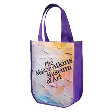 Custom Tote Bag Curve Bottom Sublimated - 9 x 12 x 4.5 in - product view 8