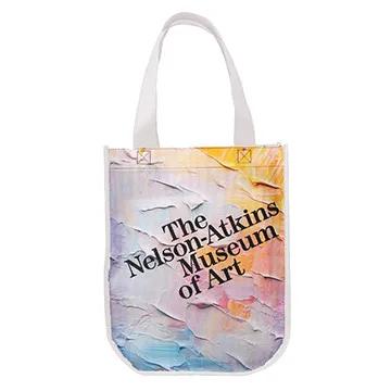 Custom Tote Bag Curve Bottom Sublimated - 9 x 12 x 4.5 in - product view 12