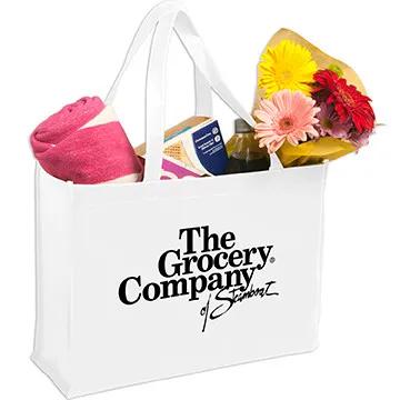 Custom Tote Bag Shopping Non-Woven Large - 16 x 12 x 6 in - product view 5