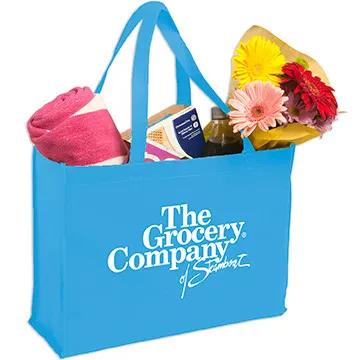 Custom Tote Bag Shopping Non-Woven Large - 16 x 12 x 6 in - product view 7