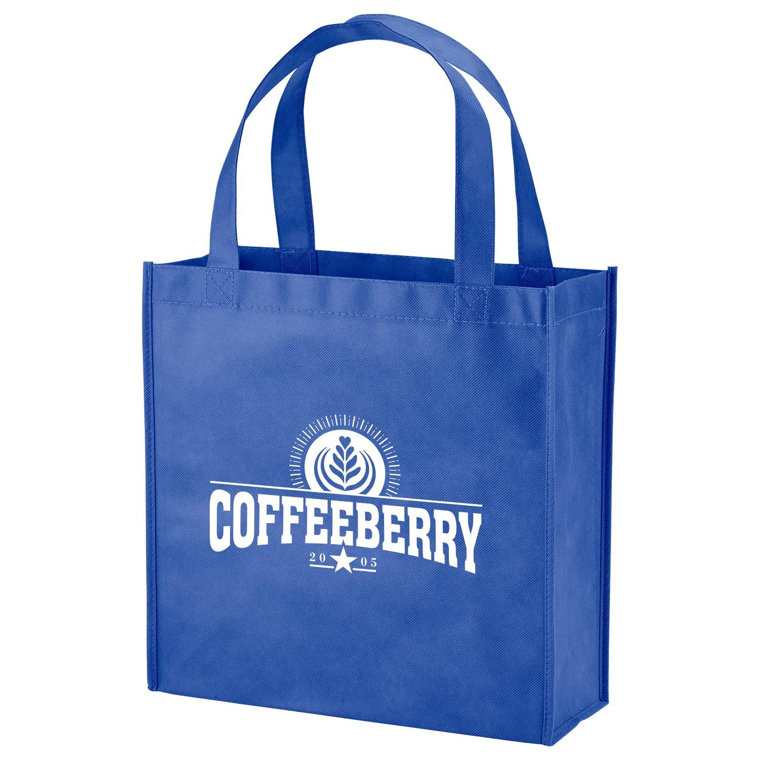 Custom Tote Bag Non-Woven Market Style - 13 x 13 in - product view 5