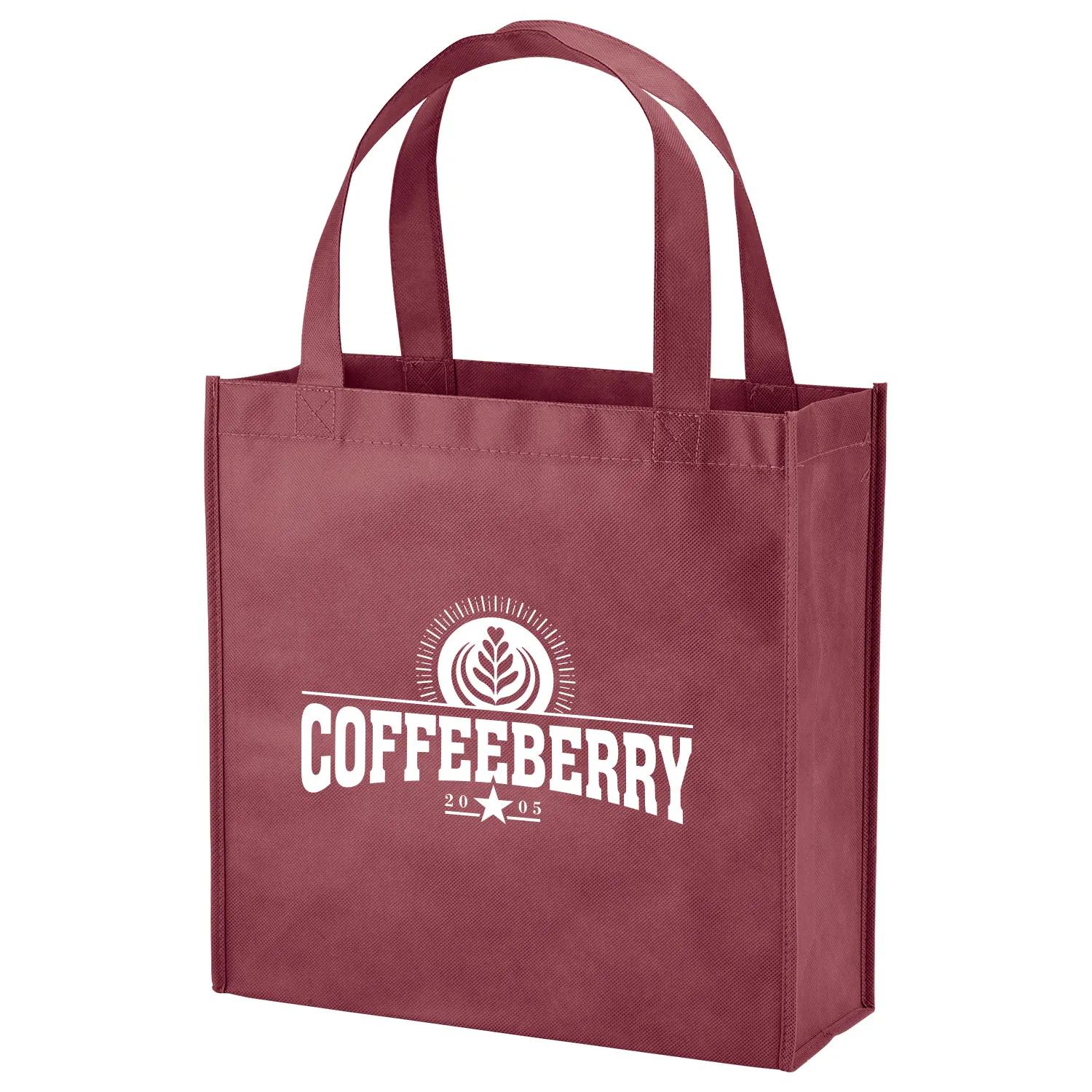 Custom Tote Bag Non-Woven Market Style - 13 x 13 in - product view 15