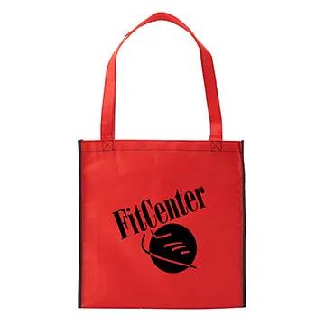 Custom Tote Bag Non-Woven Two-Tone Convention - 15 x 15 in - product view 3