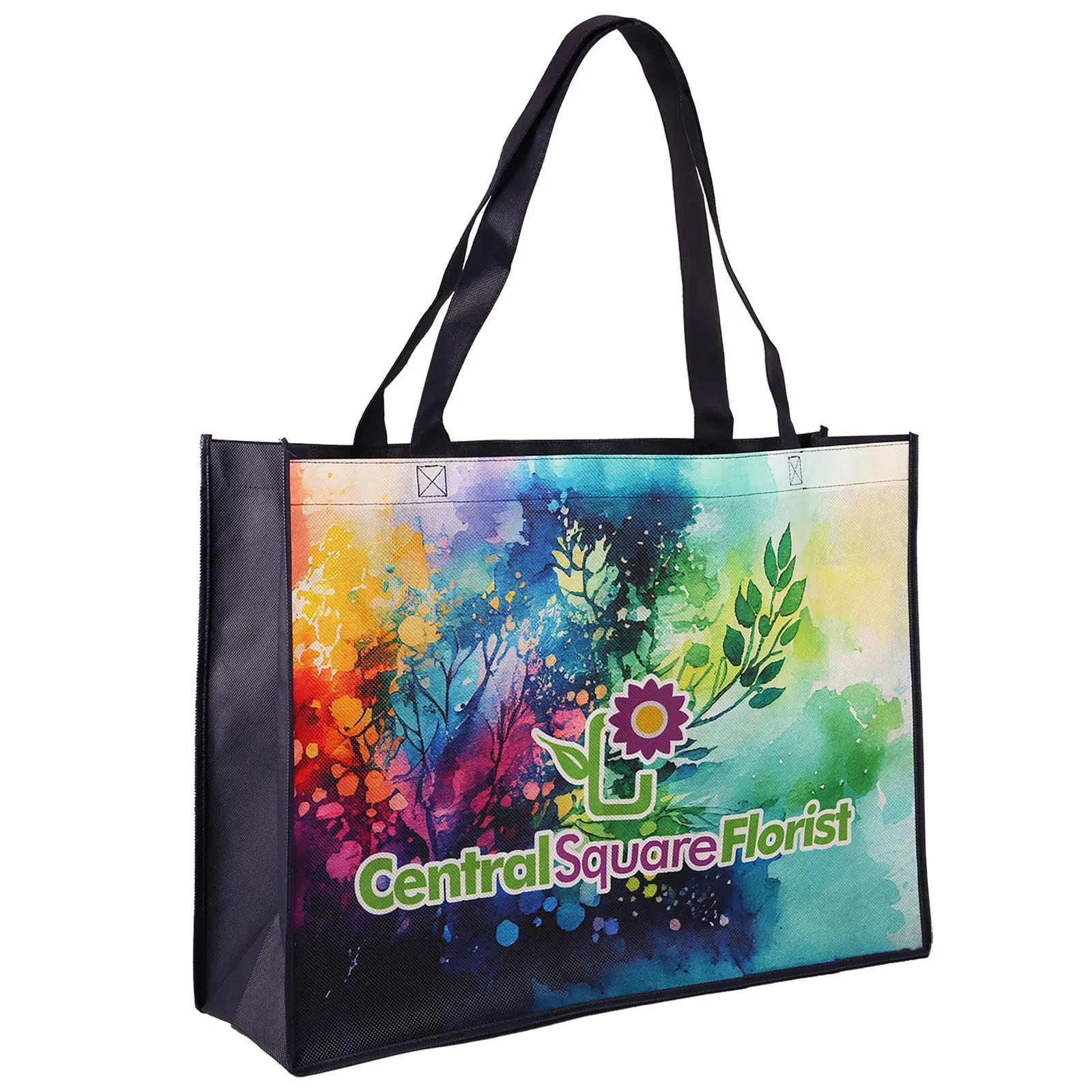 Custom Tote Bag Non-Woven Sublimated Two-Sided - 20 x 15 in - product view 3
