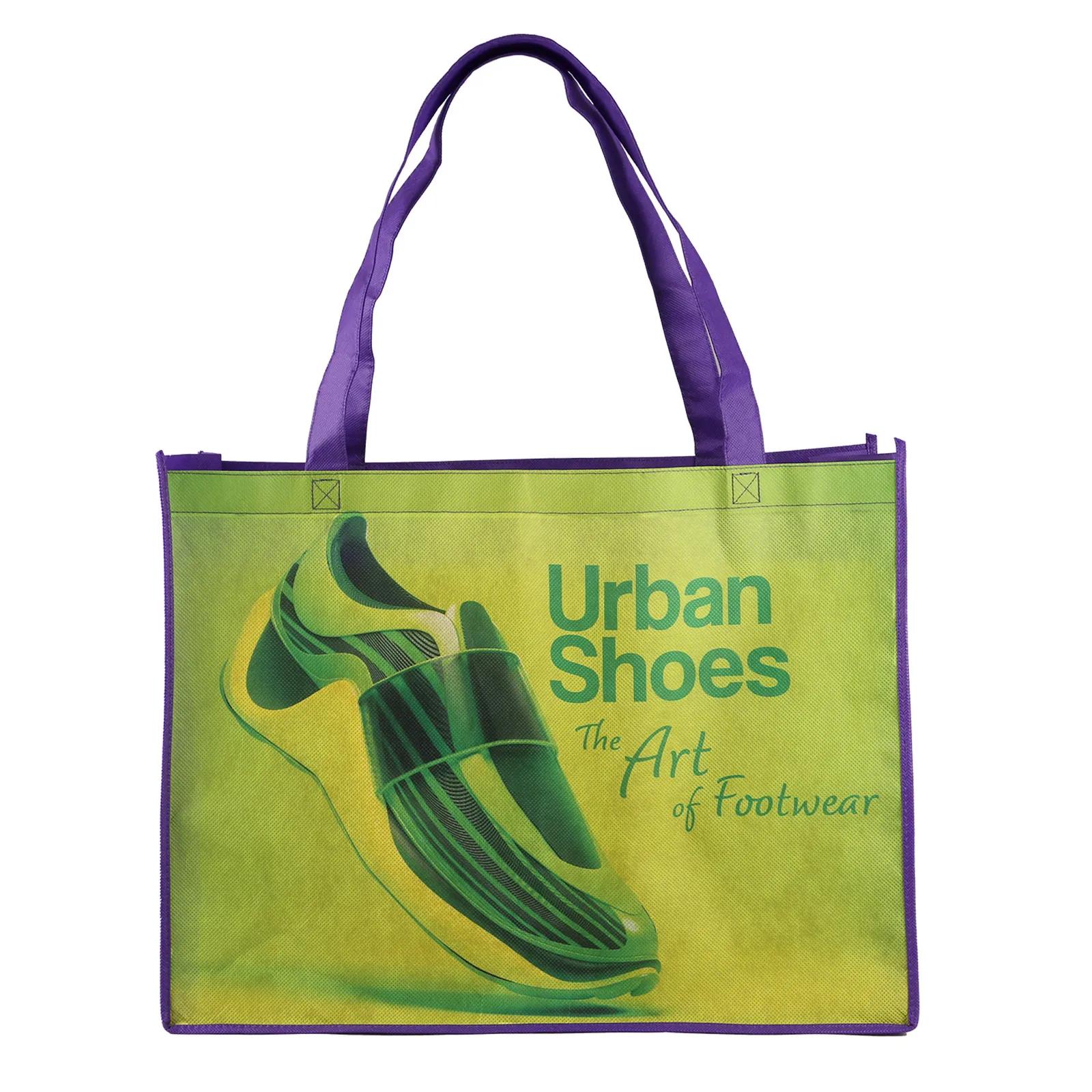 Custom Tote Bag Non-Woven Sublimated Two-Sided - 20 x 15 in - product view 5