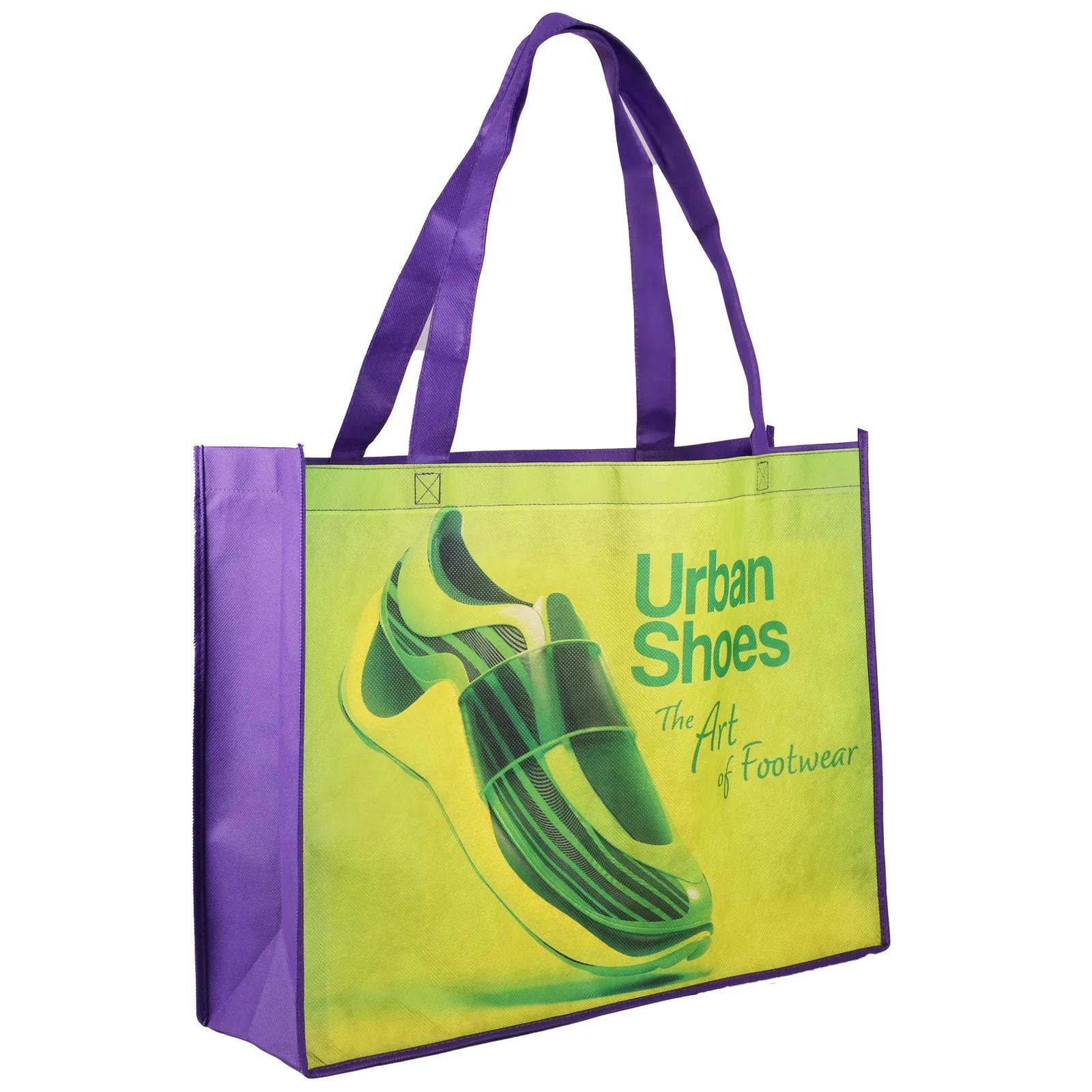 Custom Tote Bag Non-Woven Sublimated Two-Sided - 20 x 15 in - product view 6