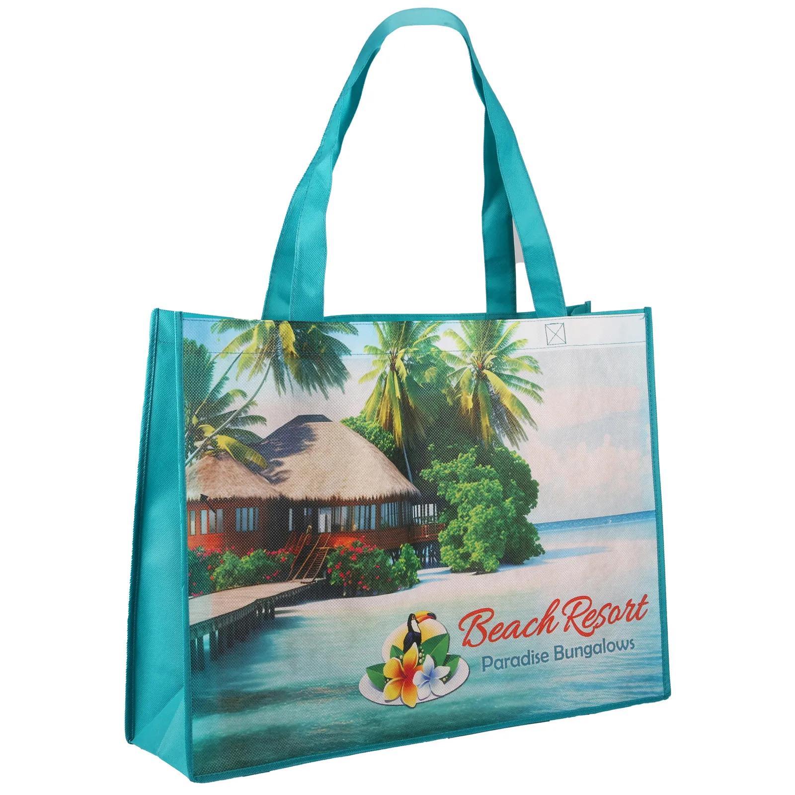 Custom Tote Bag Non-Woven Sublimated Two-Sided - 20 x 15 in - product view 12
