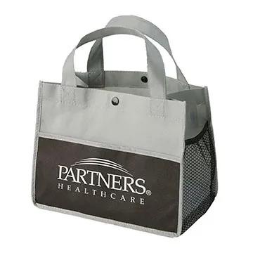Custom Tote Bag Non-Woven Mini Lunch Style - 11 x 8.5 in