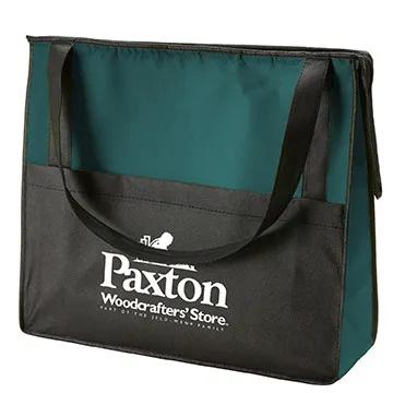 Custom Tote Bag Non-Woven Zipper Closure - 15 x 13 in - product view 6