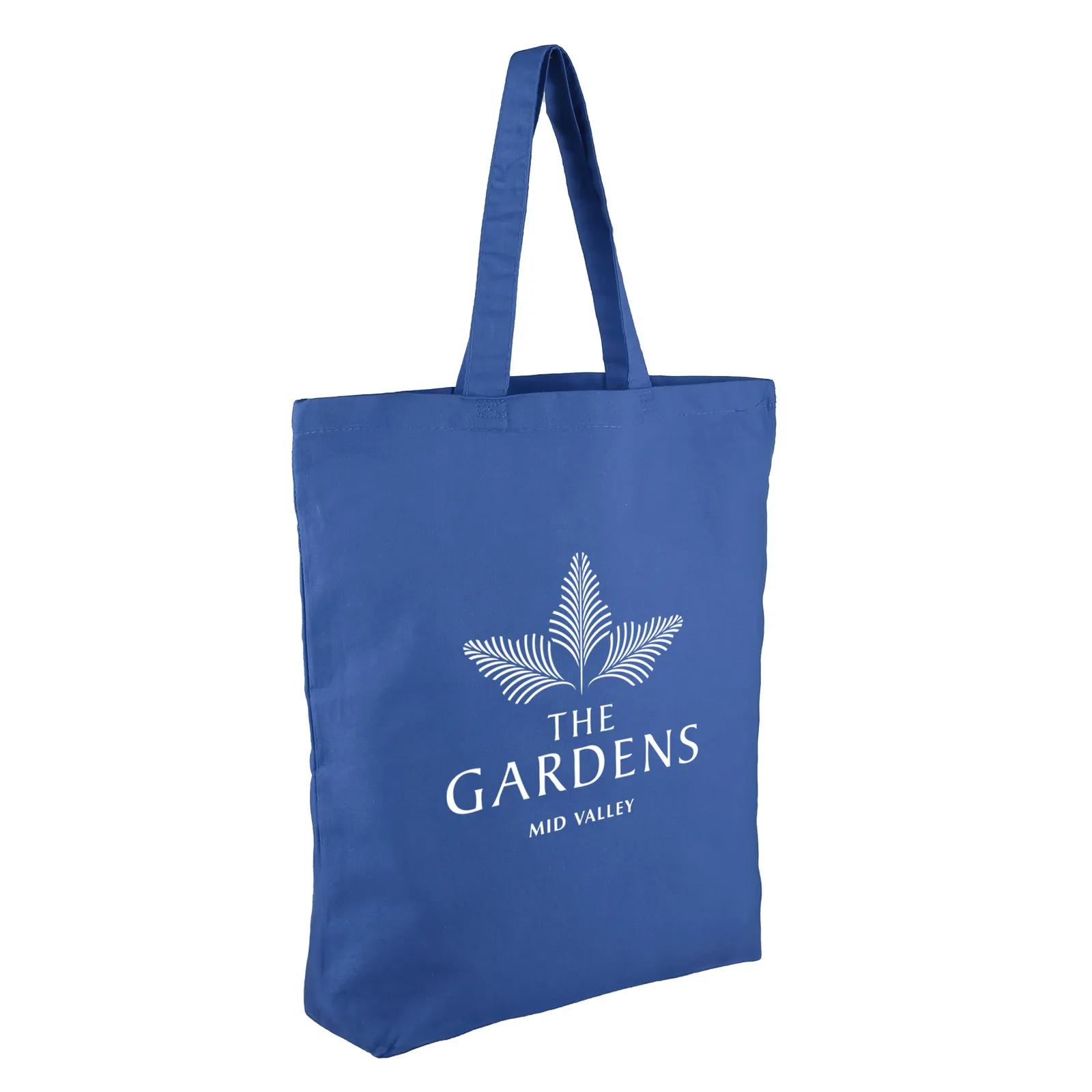 Custom Tote Bag Cotton Canvas Gusseted 6 oz - 14.25 x 15 in - product view 11