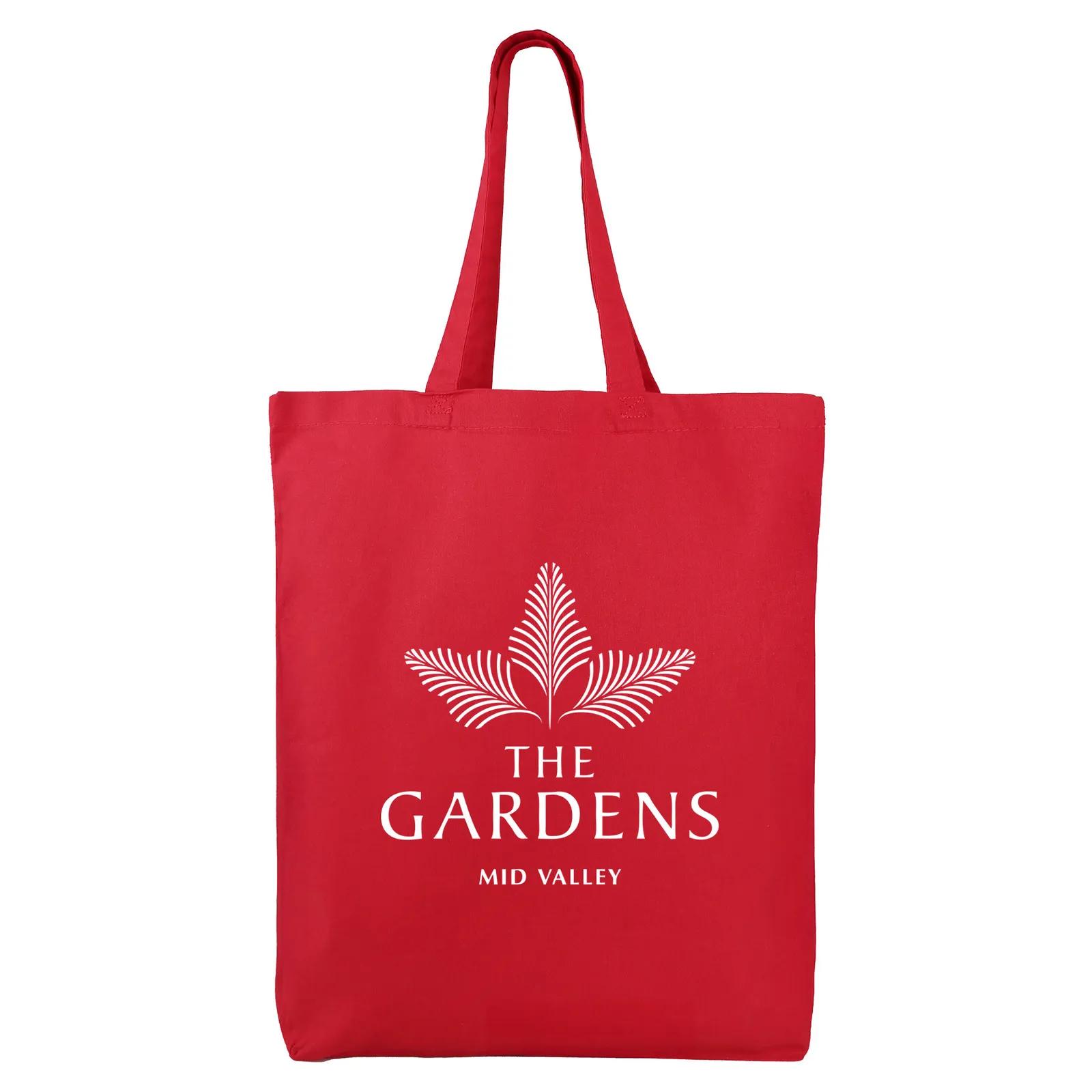 Custom Tote Bag Cotton Canvas Gusseted 6 oz - 14.25 x 15 in - product view 15