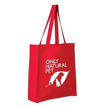 Custom Tote Bag Cotton Canvas Grocery - 14.25 x 14.5 in - product view 4