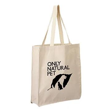 Custom Tote Bag Cotton Canvas Grocery - 14.25 x 14.5 in - product view 6