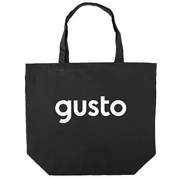 Custom Tote Bag Cotton Canvas Large Size - 15.5 x 14.5 in - product view 2