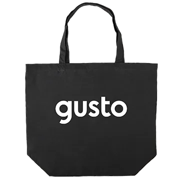 Custom Tote Bag Cotton Canvas Large Size - 15.5 x 14.5 in - product view 3