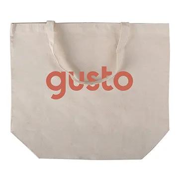 Custom Tote Bag Cotton Canvas Large Size - 15.5 x 14.5 in - product view 11