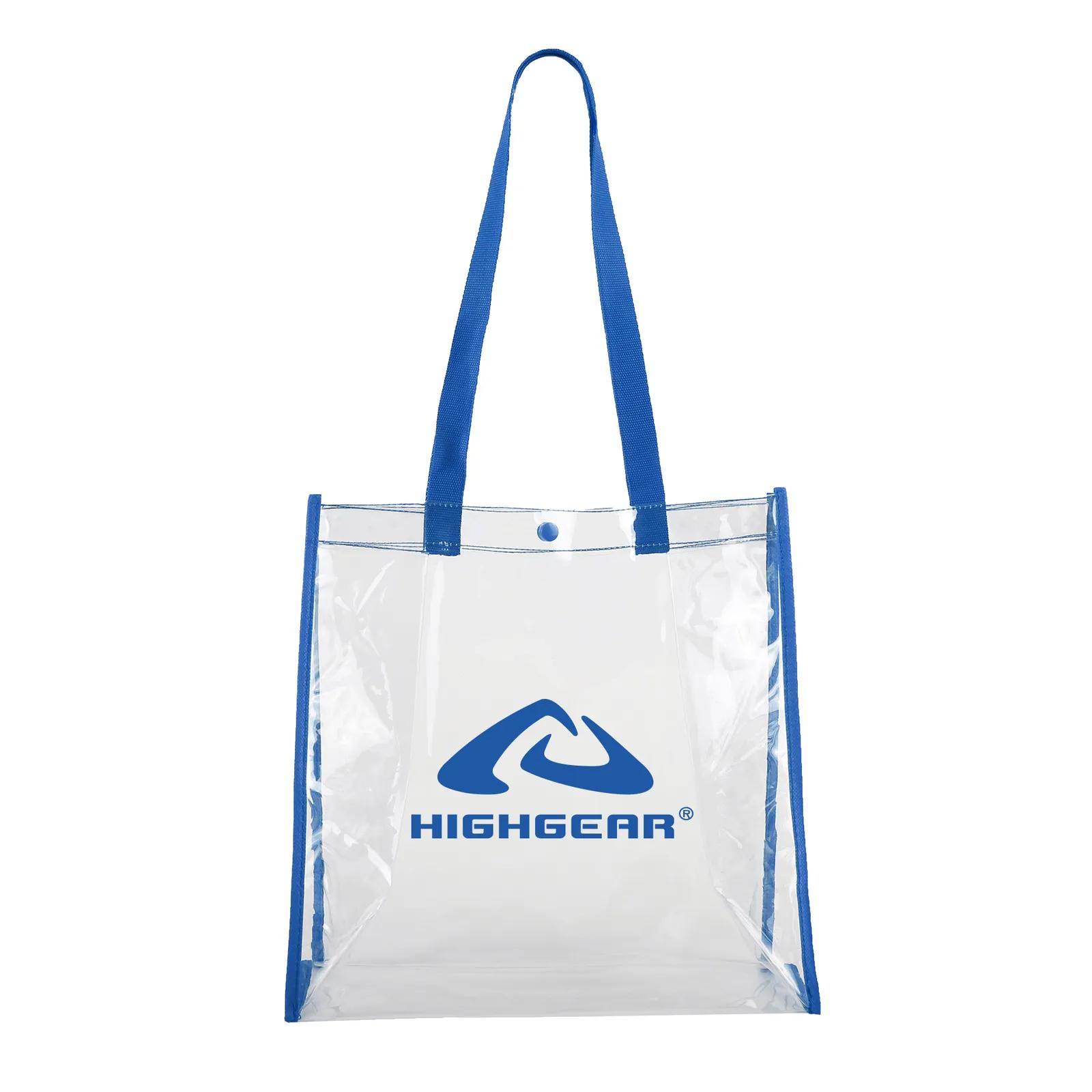 Custom Clear Stadium Tote Bag - 12 x 12 x 6 in - product view 6