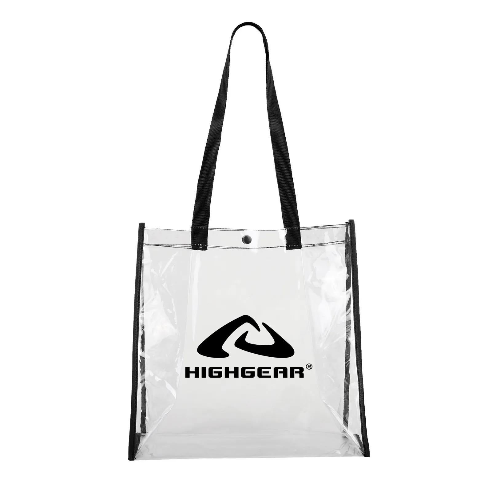 Custom Clear Stadium Tote Bag - 12 x 12 x 6 in - product view 8