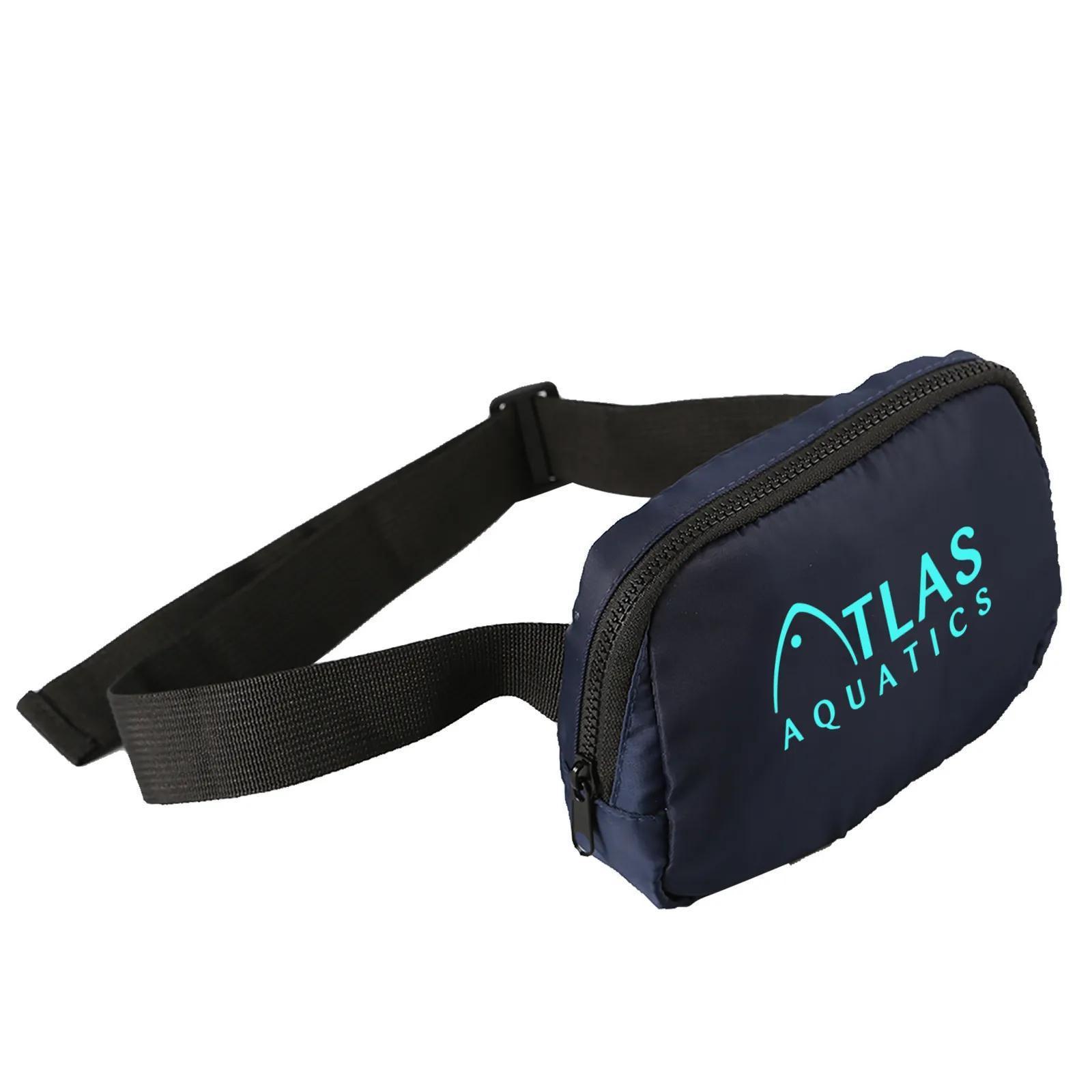 Polyester Sling Bag with Adjustable Strap - 8.25 x 6 in - product view 4