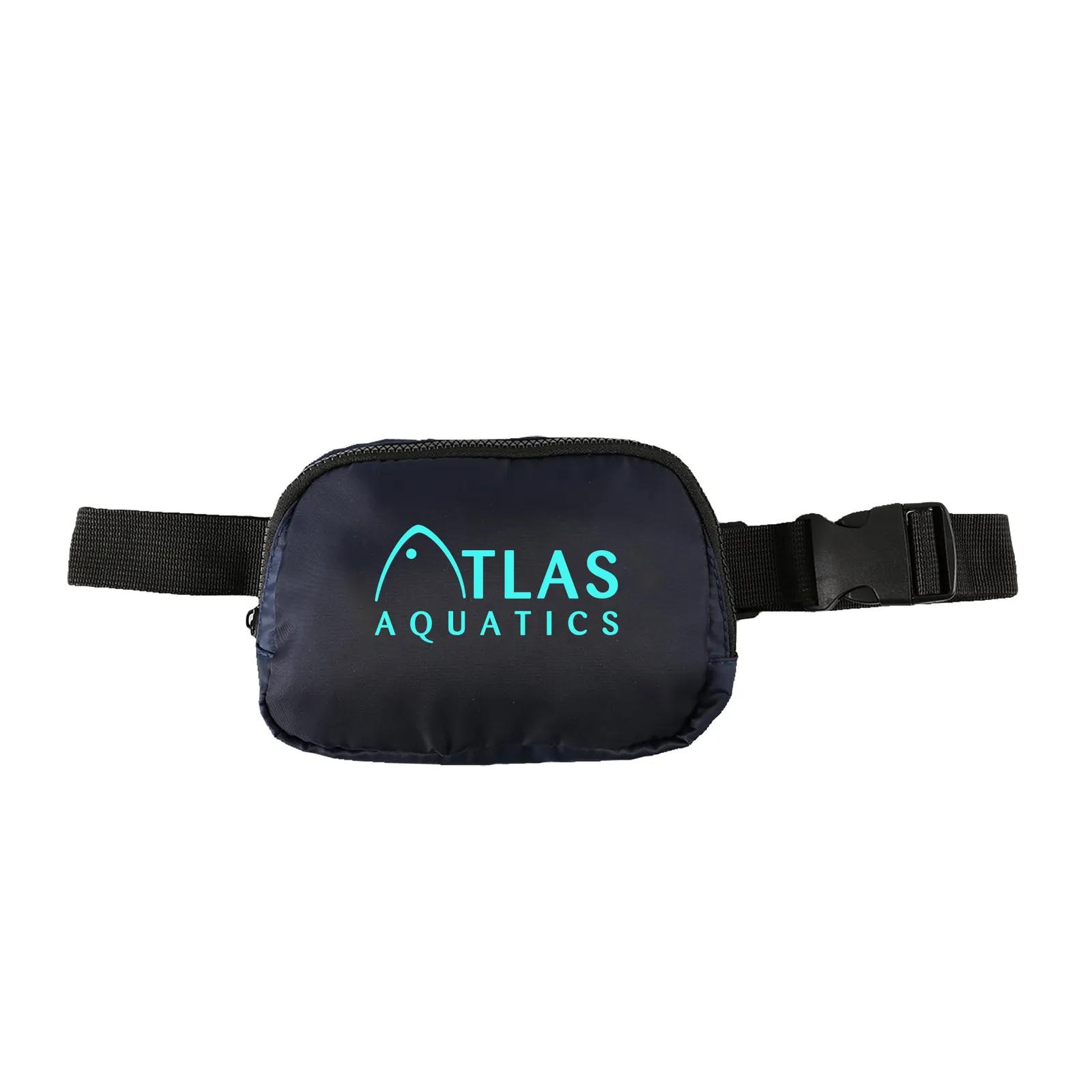 Polyester Sling Bag with Adjustable Strap - 8.25 x 6 in - product view 5