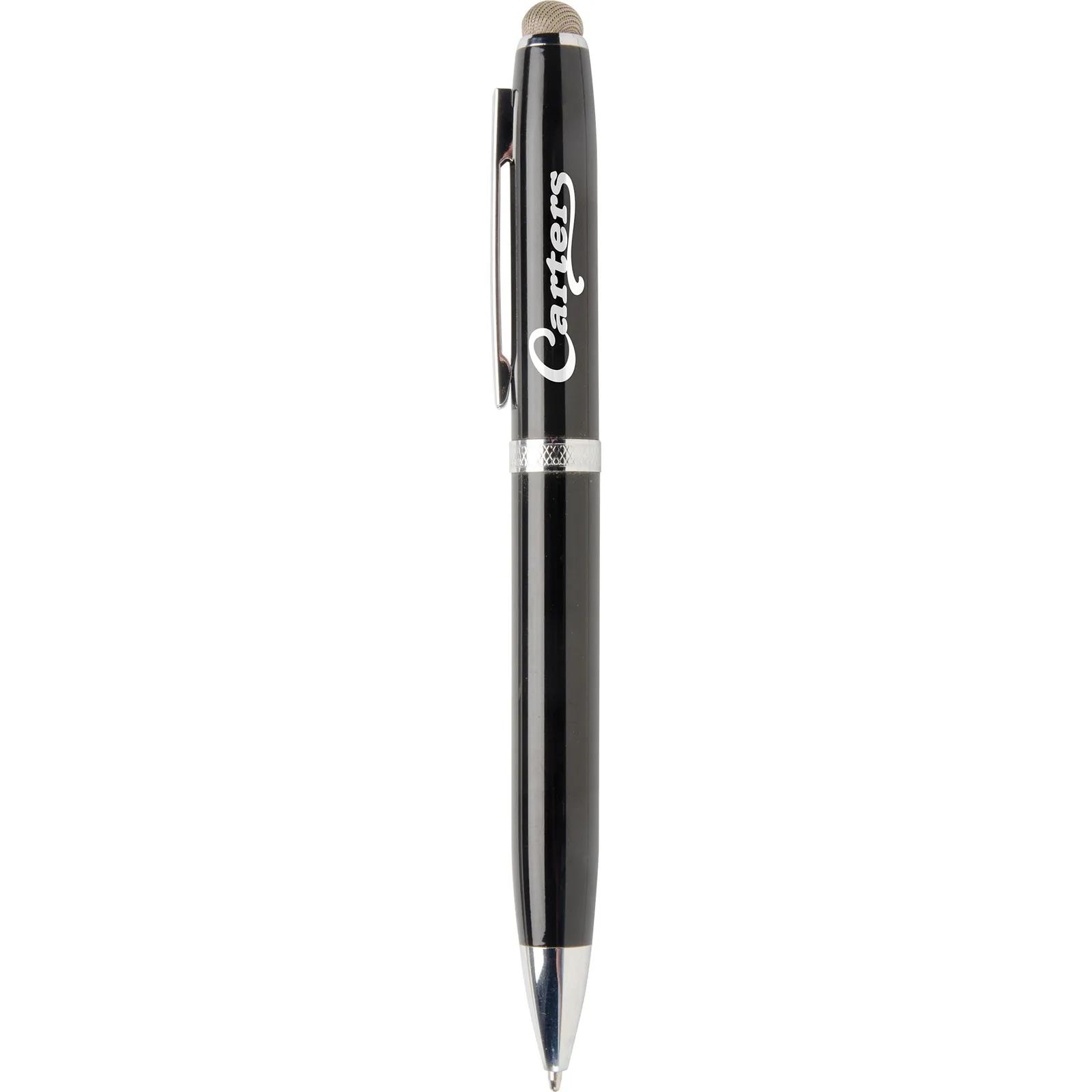 Metal Stylus Pen with Art Deco Design - 5.5 in - product view 3
