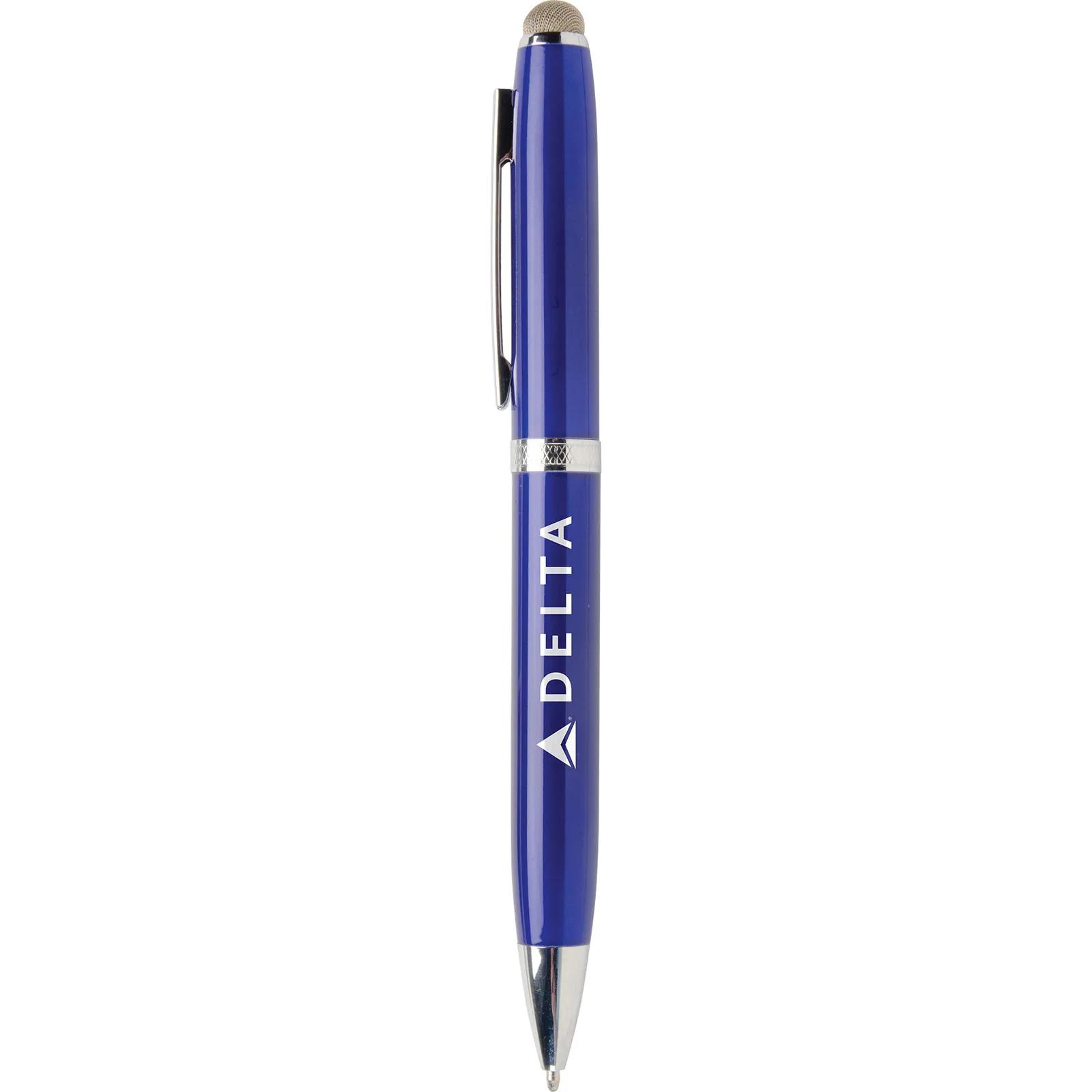 Metal Stylus Pen with Art Deco Design - 5.5 in - product view 6