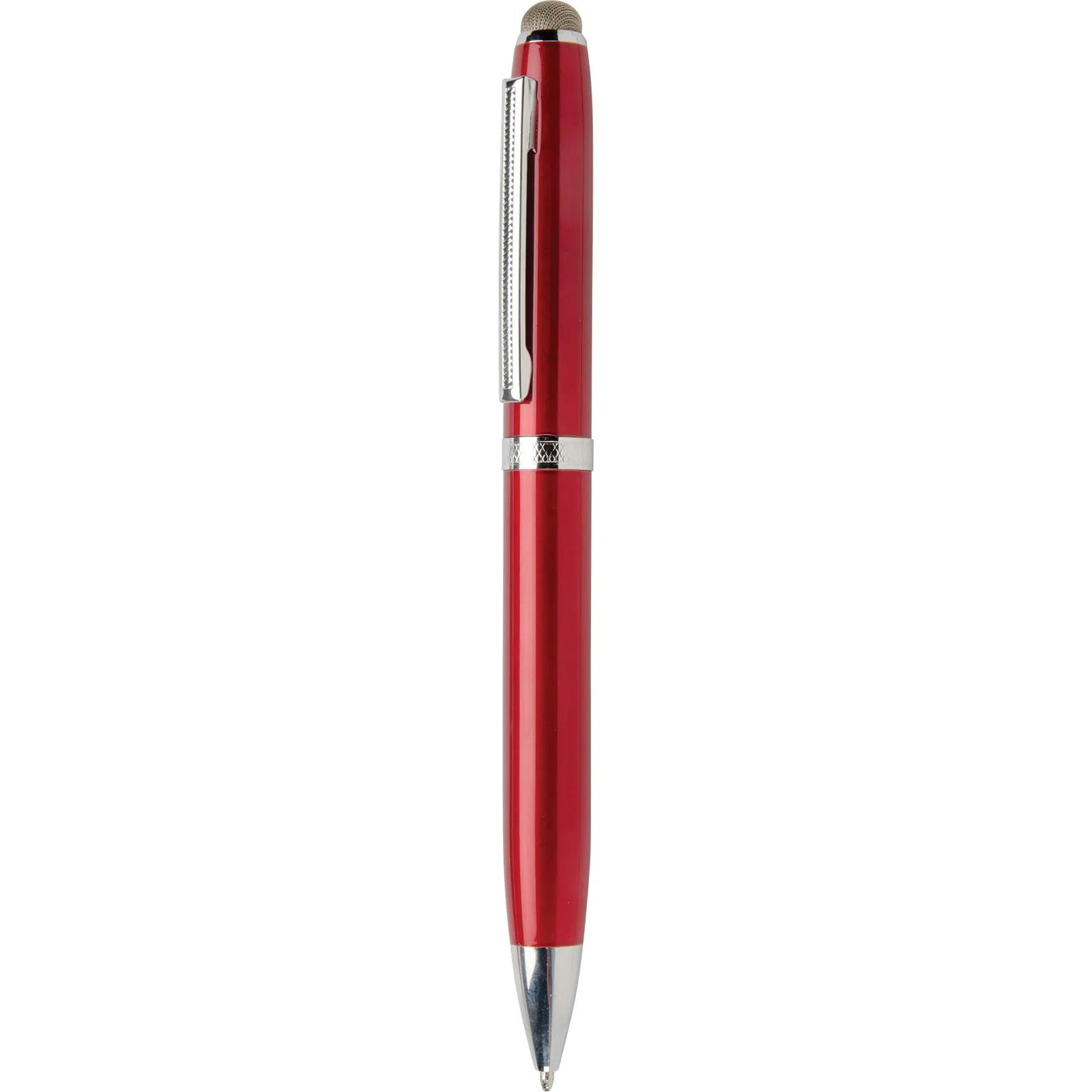 Metal Stylus Pen with Art Deco Design - 5.5 in - blank view 9