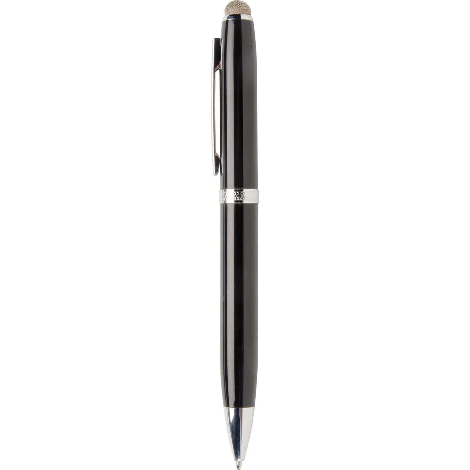 Metal Stylus Pen with Art Deco Design - 5.5 in - blank view 10