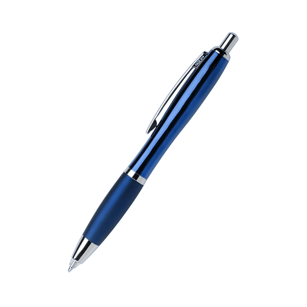 Metal LED Flashlight Pen with Reflective Grip - 5.5 in - blank view 12