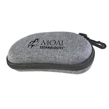 Soft Support Sunglass Holder with Clip - 6 x 3 in - product view 1