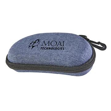 Soft Support Sunglass Holder with Clip - 6 x 3 in - product view 2