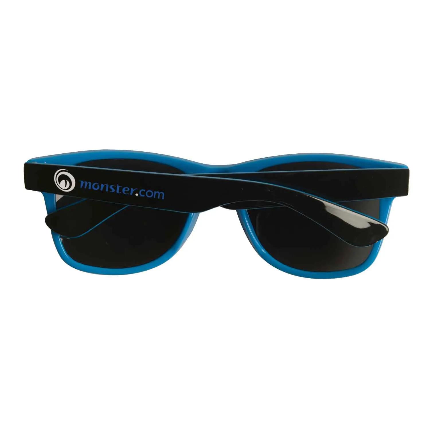 Sunglasses Two-Tone Miami Style UV Protection - 5 3/4 in