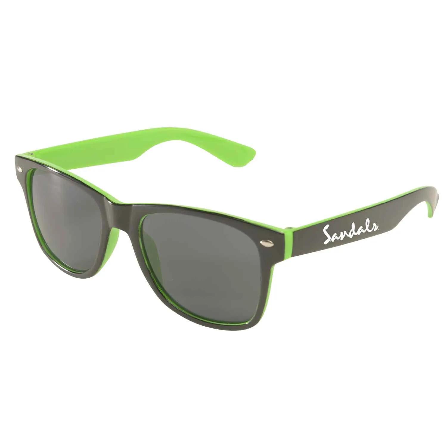 Sunglasses Two-Tone Miami Style UV Protection - 5 3/4 in - product view 3