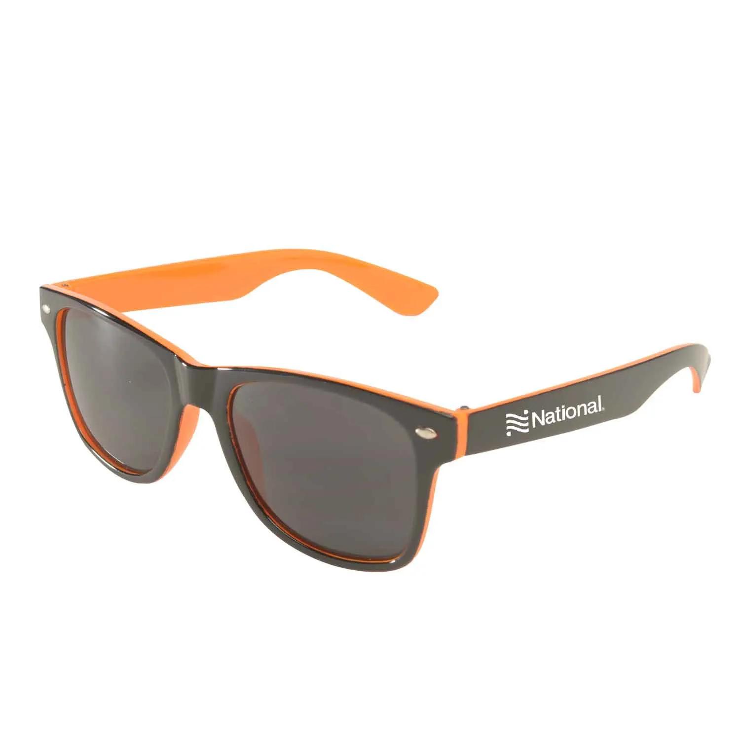 Sunglasses Two-Tone Miami Style UV Protection - 5 3/4 in - product view 5