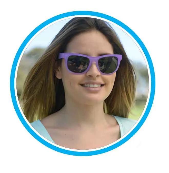 Sunglasses Color Changing UV Activated - 5 3/4 in - product view 5